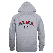 W Republic Alma College Scots Dad Hoodie 563-475 HEATHER GREY Primary