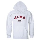 W Republic Alma College Scots Dad Hoodie 563-475 WHITE Primary