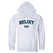 W Republic Beloit College Buccaneers Dad Hoodie 563-482 WHITE Primary
