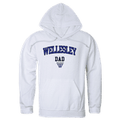 W Republic Wellesley College Blue Dad Hoodie 563-486 WHITE Primary