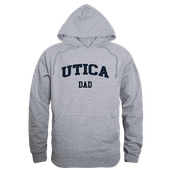 W Republic Utica College Pioneers Dad Hoodie 563-492 HEATHER GREY Primary