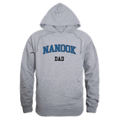 W Republic University Of Alaska Fairbanks Nanooks Dad Hoodie 563-496 HEATHER GREY Primary