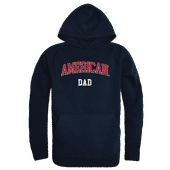 W Republic American University Eagles Dad Hoodie 563-498 NAVY Primary