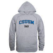 W Republic Cal State San Marcos Cougars Dad Hoodie 563-506 HEATHER GREY Primary