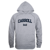 W Republic Carroll University Pioneers Dad Hoodie 563-508 HEATHER GREY Primary