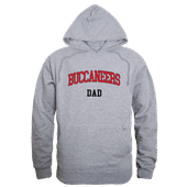 W Republic CBU Buccaneers Dad Hoodie 563-510 HEATHER GREY Primary