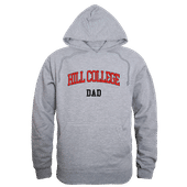 W Republic Hill College Rebels Dad Hoodie 563-523 HEATHER GREY Primary