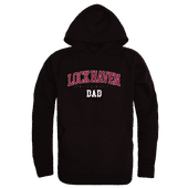 W Republic Lock Haven University Bald Eagles Dad Hoodie 563-533 BLACK Primary