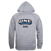 W Republic U Of New England Nor'easters Dad Hoodie 563-554 HEATHER GREY Primary