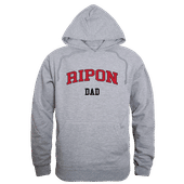 W Republic Ripon College Red Hawks Dad Hoodie 563-575 HEATHER GREY Primary