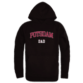 W Republic SUNY Potsdam Bears Dad Hoodie 563-593 BLACK Primary