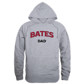 W Republic Bates College Bobcats Dad Hoodie 563-615 HEATHER GREY Primary