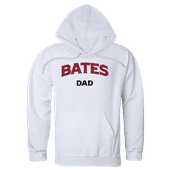 W Republic Bates College Bobcats Dad Hoodie 563-615 WHITE Primary