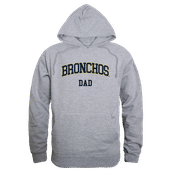 W Republic Central Oklahoma Bronchos Dad Hoodie 563-627 HEATHER GREY Primary