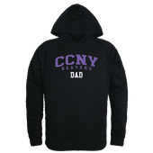 W Republic CCNY Beavers Dad Hoodie 563-633 BLACK Primary