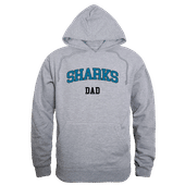 W Republic Hawaii Pacific Sharks Dad Hoodie 563-651 HEATHER GREY Primary