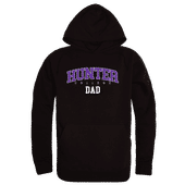 W Republic Hunter College Hawks Dad Hoodie 563-654 BLACK Primary