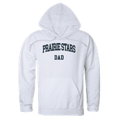 W Republic U Of Illinois Springfield Prairie Stars Dad Hoodie 563-655 WHITE Primary