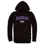 W Republic Kansas Wesleyan Coyotes Dad Hoodie 563-658 BLACK Primary