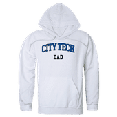 W Republic NY City Tech Yellow Jackets Dad Hoodie 563-664 WHITE Primary