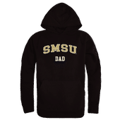 W Republic Southwest Minnesota State Mustangs Dad Hoodie 563-674 BLACK Primary