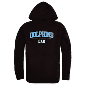 W Republic College Of Staten Island Dolphins Dad Hoodie 563-676 BLACK Primary