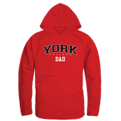 W Republic York College Cardinals Dad Hoodie 563-685 RED Primary