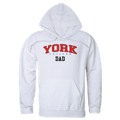 W Republic York College Cardinals Dad Hoodie 563-685 WHITE Primary