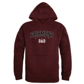 W Republic Fairmont State Falcons Dad Hoodie 563-686 MAROON Primary