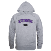 W Republic Northwestern State Demons Dad Hoodie 563-689 HEATHER GREY Primary