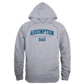 W Republic Assumption University Greyhounds Dad Hoodie 563-734 HEATHER GREY Primary