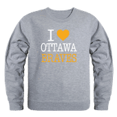 W Republic Ottawa Braves I Love Crewneck 552-253