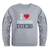 W Republic Duquesne Dukes I Love Crewneck 552-293