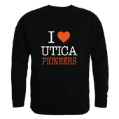 W Republic Utica College Pioneers I Love Crewneck 552-492