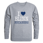 W Republic Blinn Buccaneers I Love Crewneck 552-501