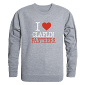 W Republic Claflin Panthers I Love Crewneck 552-511