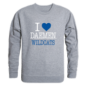 W Republic Daemen College Wildcats I Love Crewneck 552-513