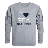 W Republic Palm Beach Atlantic Sailfish I Love Crewneck 552-568