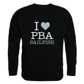 W Republic Palm Beach Atlantic Sailfish I Love Crewneck 552-568