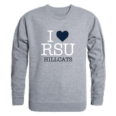 W Republic Rogers State Hillcats I Love Crewneck 552-576