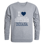 W Republic Southern Indiana Screaming Eagles I Love Crewneck 552-586