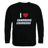 W Republic Sandburg Chargers I Love Crewneck 552-623