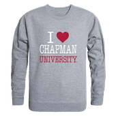 W Republic Chapman University Panthers I Love Crewneck 552-629