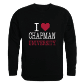 W Republic Chapman University Panthers I Love Crewneck 552-629