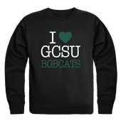 W Republic Georgia College Bobcats I Love Crewneck 552-646