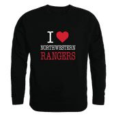 W Republic Northwestern Oklahoma State Rangers I Love Crewneck 552-665