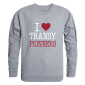 W Republic Transylvania University Pioneers I Love Crewneck 552-679