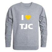 W Republic Tyler Junior College Apaches I Love Crewneck 552-680