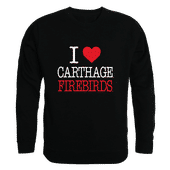 W Republic Carthage Firebirds I Love Crewneck 552-709