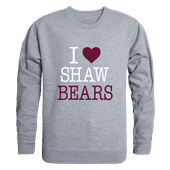 W Republic Shaw University Bears I Love Crewneck 552-726